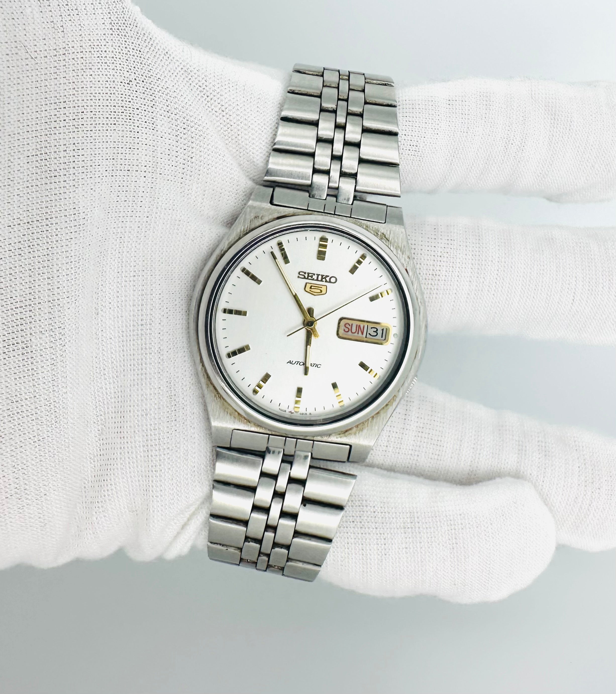 Seiko 5 7S26-3170 Men’s Automatic Watch – 1996 – Made in Japan