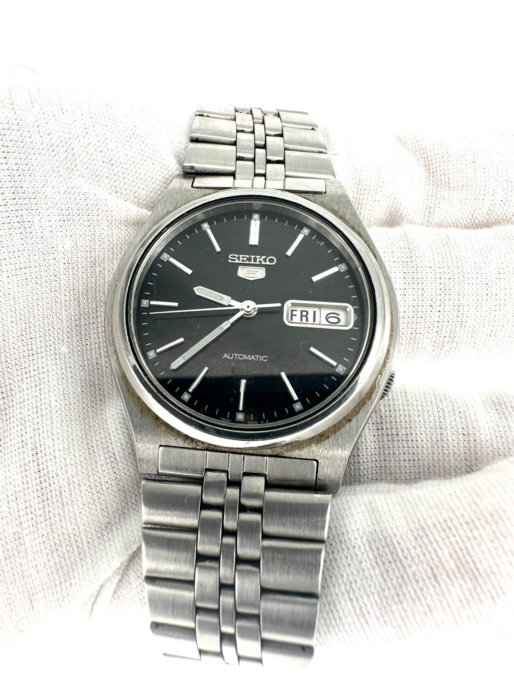 Seiko 5 7S26-3170 Men’s Automatic Watch – 1996 – Made in Japan