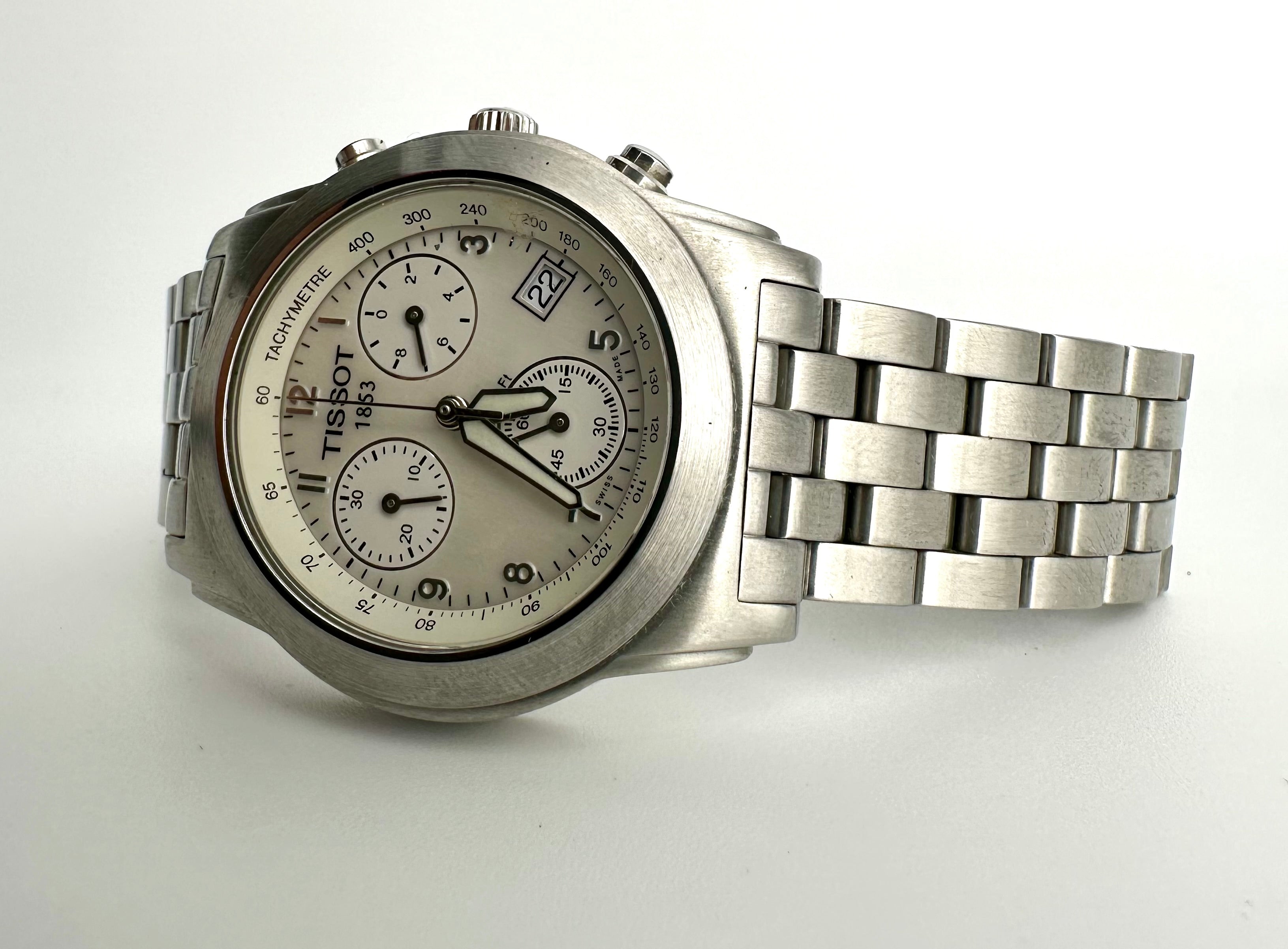 Tissot C322 1835 Chronograph Men’s Watch – Swiss Made – 38mm