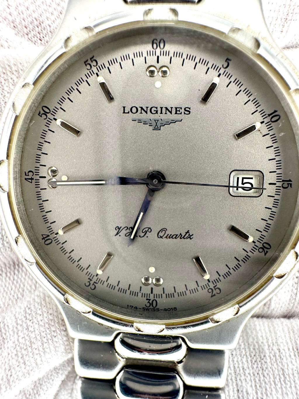 Longines L1.613.4 V.H.P. Men’s Quartz Watch – Swiss Made