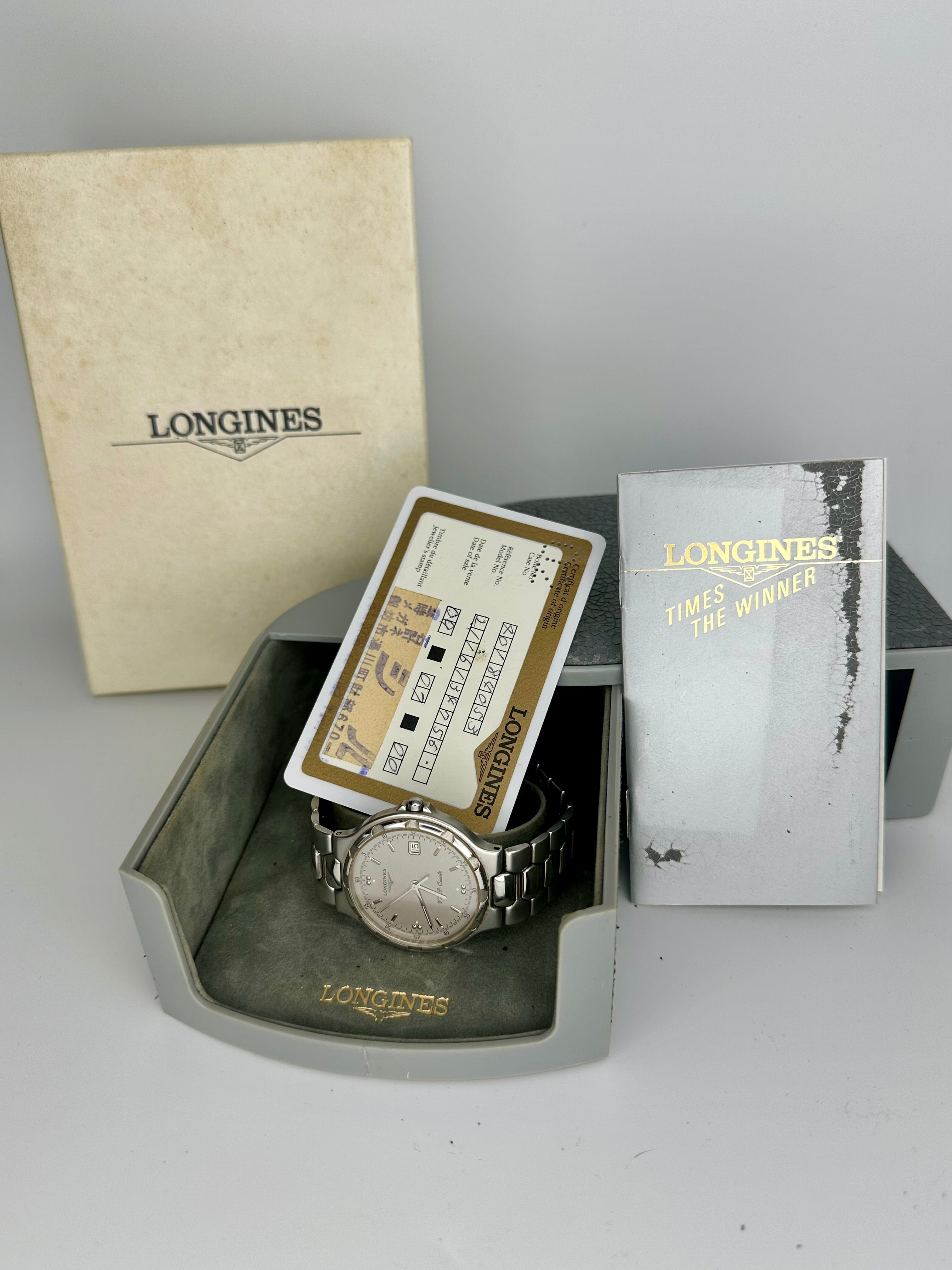 Longines L1.613.4 V.H.P. Men’s Quartz Watch – Swiss Made