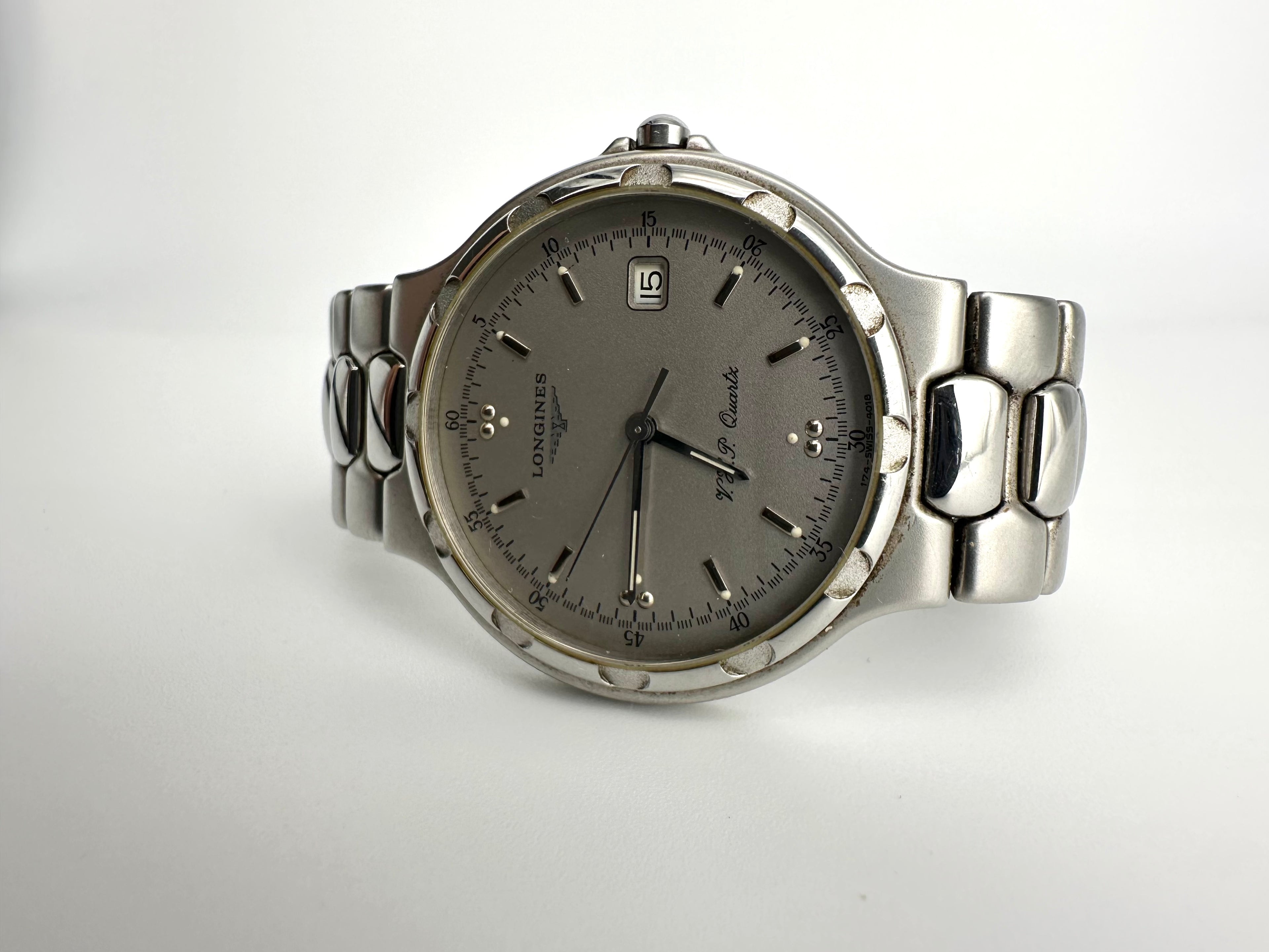 Longines L1.613.4 V.H.P. Men’s Quartz Watch – Swiss Made