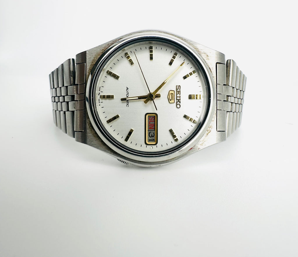 Seiko 5 7S26-3170 Men’s Automatic Watch – 1996 – Made in Japan