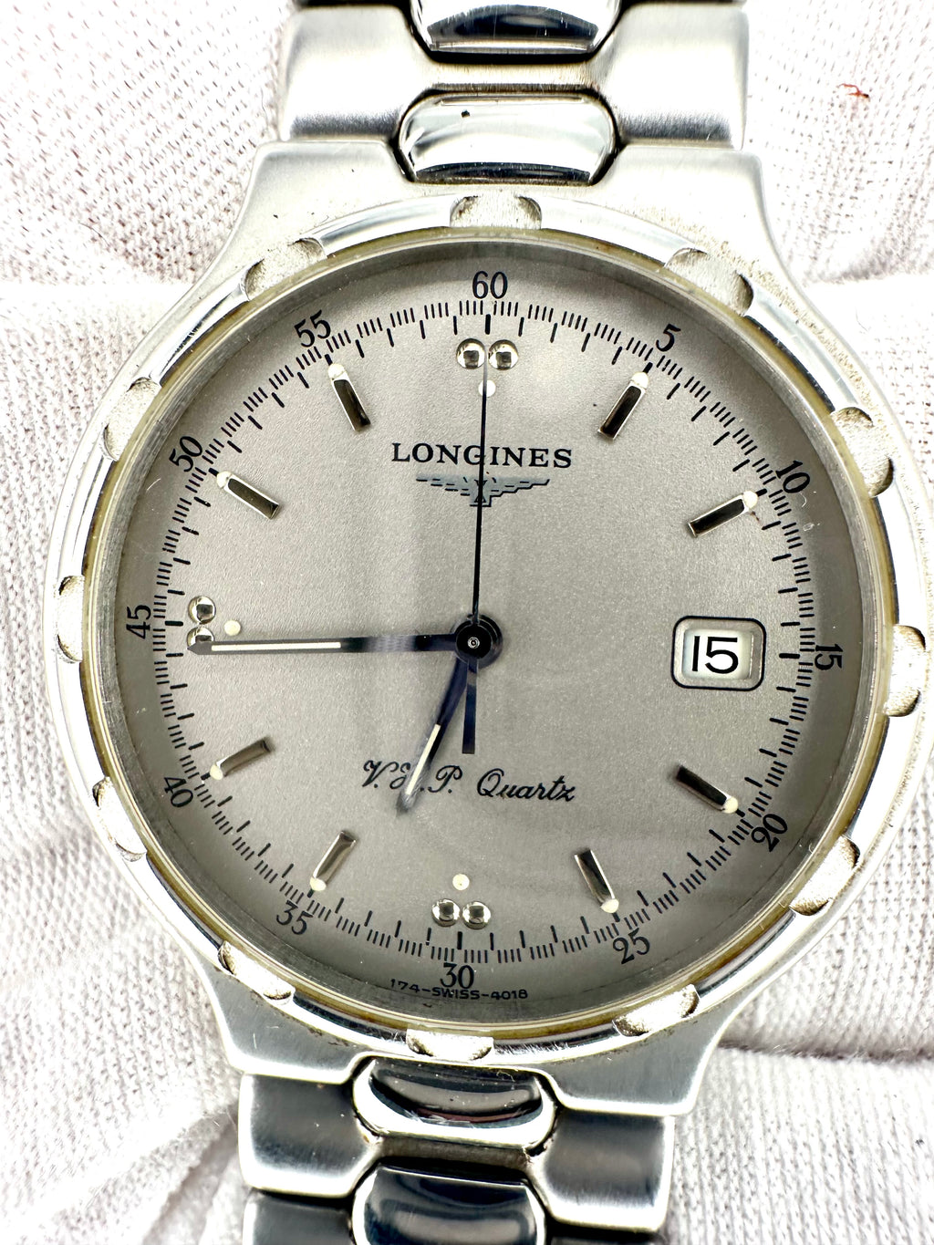 Longines L1.613.4 V.H.P. Men’s Quartz Watch – Swiss Made
