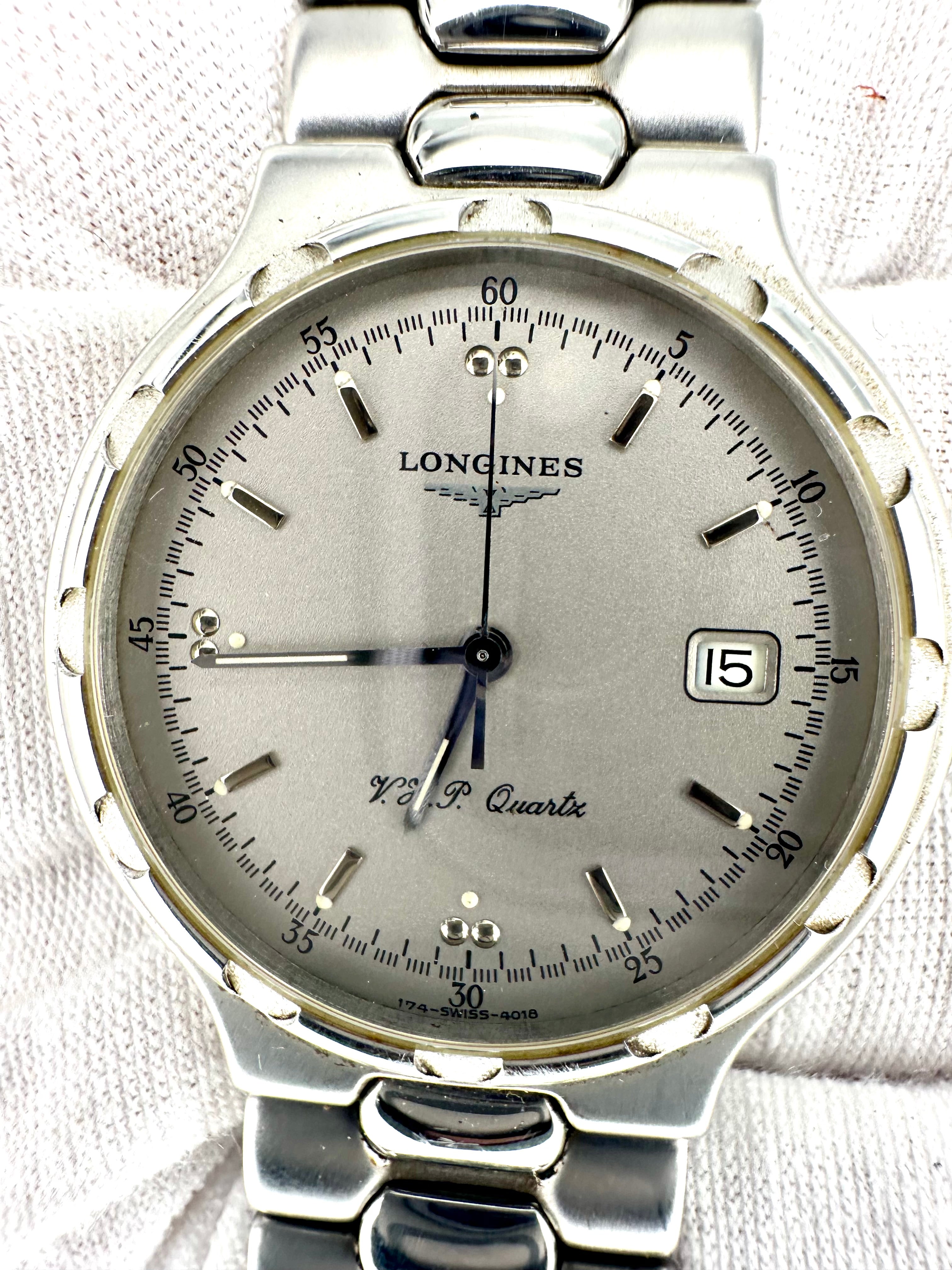 Longines L1.613.4 V.H.P. Men’s Quartz Watch – Swiss Made