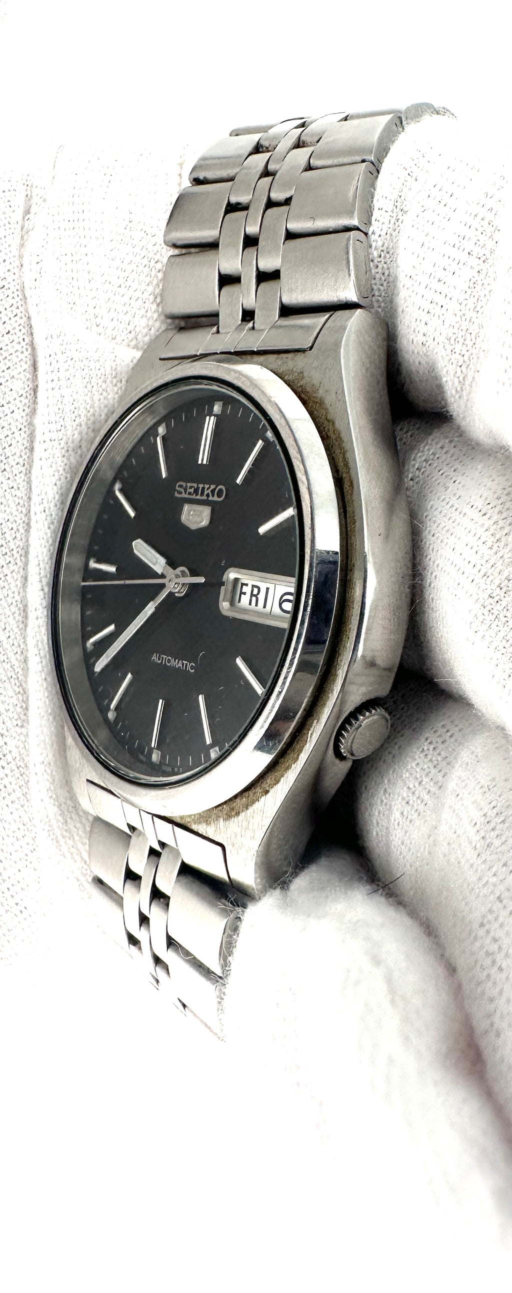 Seiko 5 7S26-3170 Men’s Automatic Watch – 1996 – Made in Japan